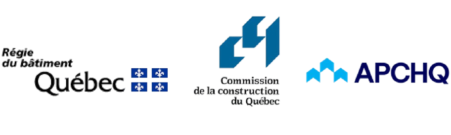 Régie du bâtiment Québec · CCQ · APCHQ